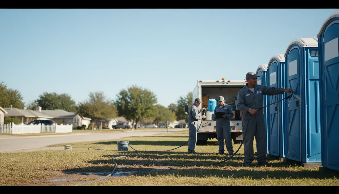Long-Term Portable Toilet Rental in Spencer, IN near me